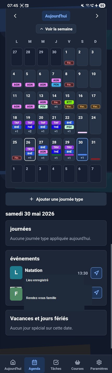 Événements